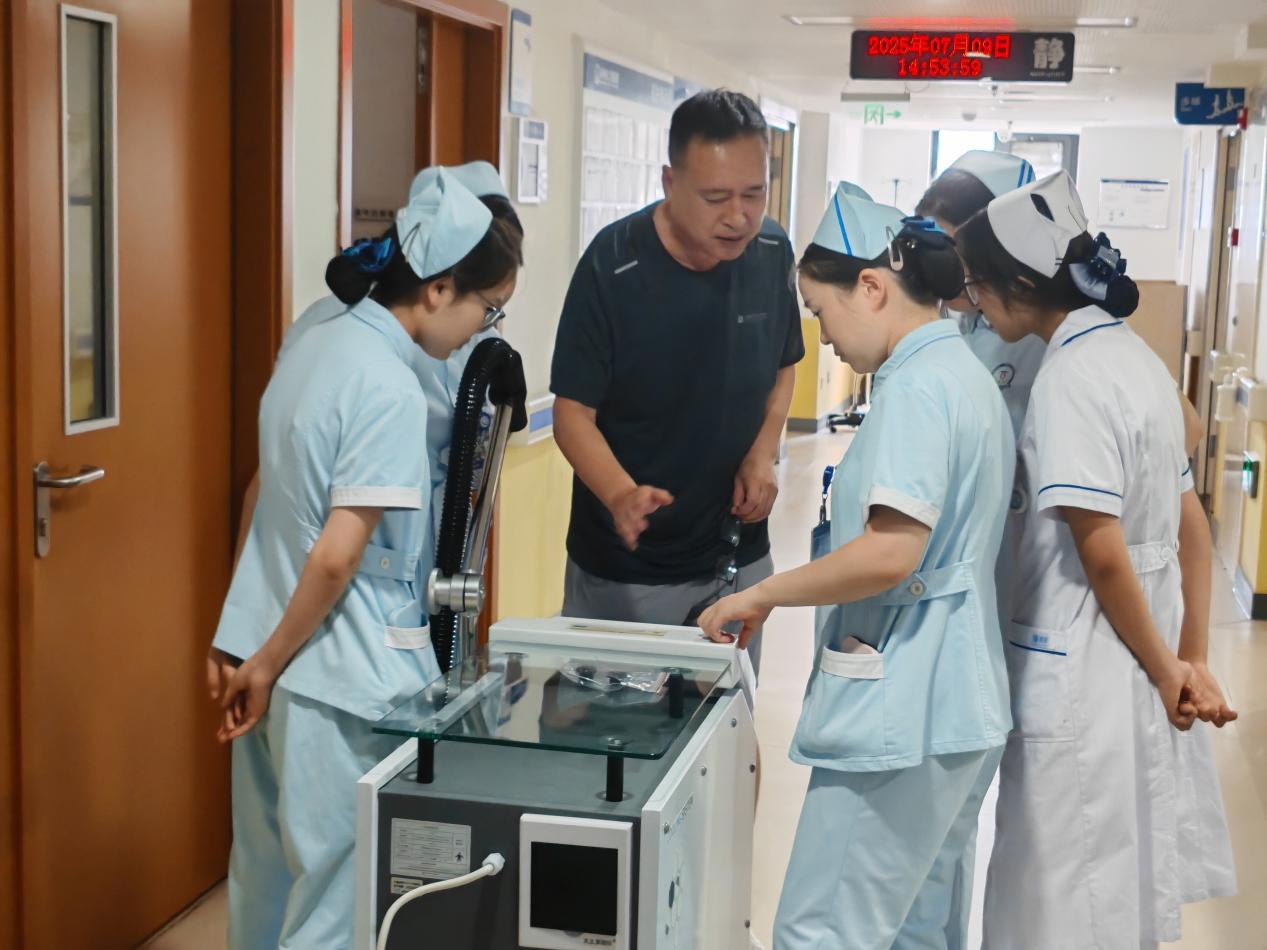 Cooling System Device Makes Treatment Easier